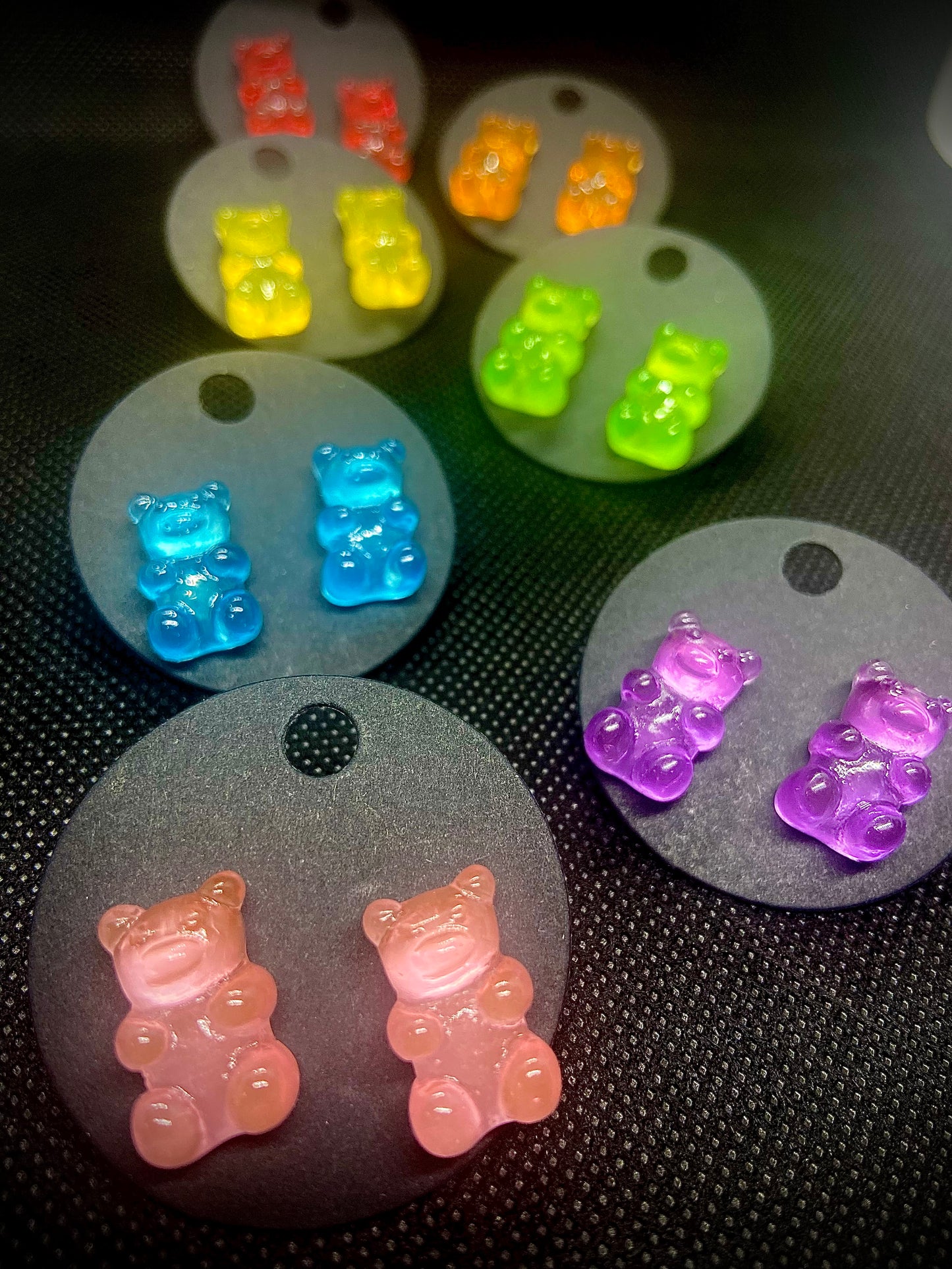 Gummy Bear Stud Earrings